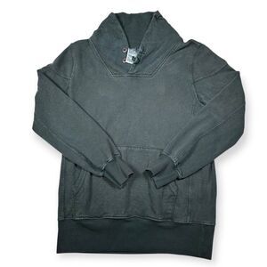 Jungmaven Hemp Organic Cotton Shawl Collar Sweatshirt‎ Size Small Green